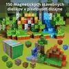 150-dielna sada magnetických stavebných kociek – Montessori Náhľad obrázku produktu 10