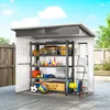 Gerätehaus Metall Fenster verschließbar, Gartenschuppen Produktbild-Vorschau 9