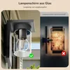 EDISHINE Wandleuchte Außen,Wandlampe E27 max. 15W, IP44 Produktbild-Vorschau 3