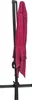 Parasol déporté MOLOKAI carré 3x3m fuchsia + housse Voir les images du produit 3