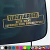 PantherPixel Fluchtwagen Aufkleber Bitte Nicht Zuparken Produktbild-Vorschau 1