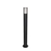 Design Außenpollerleuchte Schwarz 80 cm IP44 Boris Produktbild-Vorschau 1