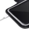 Close-up of a phone case with a charging cable plugged in. Produktbild-Vorschau