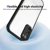 A phone case is shown partially submerged in a blue liquid, suggesting impact resistance. Produktbild-Vorschau