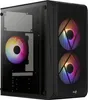 Aerocool CS107V2, Mini Tower, PC, Czarny, micro ATX, Podgląd zdjęcia produktu 1
