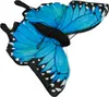 Kuscheltier Schmetterling blau/schwarz 26 cm Plüschtier Produktbild-Vorschau 6