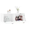 vidaXL Szafka ścienna biała 100x36,5x35 cm materiał Podgląd zdjęcia produktu 10