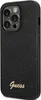 A black glittery phone case with the Guess logo in gold. Podgląd zdjęcia produktu