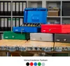 Geldkassette mit Euro-Münzzählbrett von HMF mit 30 cm Breite in Blau Produktbild-Vorschau
