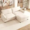 Merax Cloud Sofa 3-Sitzer, Modulares Ecksofa Mit Produktbild-Vorschau 3