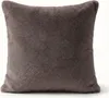 Dekokissen 30x50cm ohne Füllung Taupe PLÜSCH Bär Schlicht Produktbild-Vorschau 5