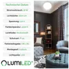 LUMILED LED Deckenlampe 18W 1620lm Deckenleuchte 4000K Produktbild-Vorschau 6