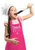 Kinderschürze mit Spruch Naschkatze Stern Kochschürze für Produktbild-Vorschau 3