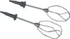 Two silver and gray mixer attachments are shown against a white background. Produktbild-Vorschau
