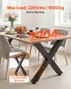 VEVOR - Lot de 2 patins de table 760 x 750 mm, piètement en Voir les images du produit 2