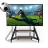 WISFOR TV Ständer Höhenverstellbar Rollbar, TV Standfuss Produktbild-Vorschau 1