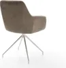 DELIFE Esszimmerstuhl Pejo-Flex Mikrofaser Taupe Vintage Produktbild-Vorschau 5