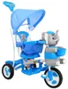 bicicletta per bambini a 3 ruote Blue Elephant + suoni + Anteprima dell’immagine prodotto 4