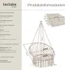 Závesné kreslo Grazia 80 x 72 x 125 cm Náhľad obrázku produktu 5