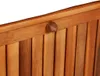 vidaXL Banc de rangement de jardin en bois d'acacia massif Voir les images du produit 21
