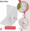 KOTARBAU® 25 Pezzi Staffa Angolare Acciaio Zincato Anteprima dell’immagine prodotto 5