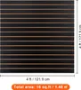 SucceBuy Panneaux muraux à lamelles, 4 x 2 pieds, panneaux Voir les images du produit 8