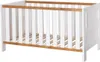Babybett - Weiß - Kiefernholz massiv gewachst - 70 x 140 cm Produktbild-Vorschau 2