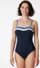 Schiesser Damen Bandeau Badeanzug multicolor 3 44  ST Produktbild-Vorschau 3