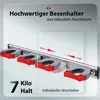 GARLAVIE Besenhalterung (45cm) mit 4 Haltern und 5 Haken. Produktbild-Vorschau 4