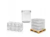 560x Einmachglas 350ml TO82 Halbpalette für Honig Marmelade Produktbild-Vorschau 2