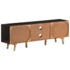 vidaXL Armoire TV 140x30x46 cm Bois de manguier brut et Voir les images du produit 4