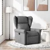 vidaXL Relaxsessel Dunkelgrau Stoff Produktbild-Vorschau 2