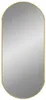 vidaXL Specchio da parete Golden 80x35 cm Ovale Anteprima dell’immagine prodotto 3