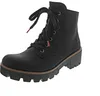 A single black boot on a white background. Produktbild-Vorschau
