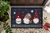Fußmatte Frohe Weihnachten Wichtel Sterne Wintermotiv Produktbild-Vorschau 5