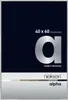nielsen Aluminium Bilderrahmen Alpha, 40x60 cm, Silber Matt Produktbild-Vorschau 11