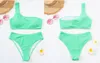 Badeanzug - Damen - Zweiteilig - Ein-Schulter-Bikini - Produktbild-Vorschau 4