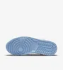 Nike Air Jordan 1 Low "Football Grey Aluminum" Blau/Grau, Produktbild-Vorschau 2