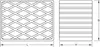 Technical drawing of a rubber pad for a lift, showing two views with dimensions labeled L, H, and B. Anteprima dell’immagine prodotto