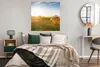 MuchoWow® Poster Traktor - Gras - Sonnenuntergang 100x100 Produktbild-Vorschau 4