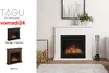 TAGU Elektrokamin Larsen weiss 23 Zoll Powerflame 1500 Watt Produktbild-Vorschau 5