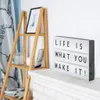 Lightbox LED boîte tableau lumineuse avec lettres Voir les images du produit 10