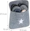 6 par kapci gościnnych z filcu Podgląd zdjęcia produktu 4