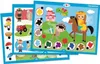A colorful illustration of a learning game with various characters and objects, suggesting an educational activity for children. Náhled obrázku produktu
