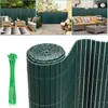 Jopassy schermo privacy recinzione in PVC privacy verde Anteprima dell’immagine prodotto 8
