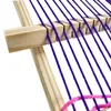 Holz Webrahmen Set Kinder - DIY Weben Bastelset mit Wolle & Produktbild-Vorschau 6