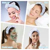 4 Stück Haarband Kosmetik,Spa Stirnband Make Up Schwamm Set Produktbild-Vorschau 3