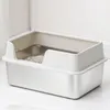 Kuweta dla kota ze stali nierdzewnej z wysokimi bokami i Podgląd zdjęcia produktu 9