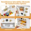 COSTWAY Cucina giocattolo per bambini, set da gioco in Anteprima dell’immagine prodotto 6