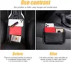 CGEAMDY Torba samochodowa skórzana mini organizer czarny Podgląd zdjęcia produktu 4